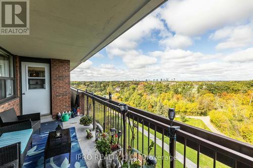 901 - 3501 Glen Erin Drive, Mississauga, ON - Outdoor With Balcony With View With Exterior