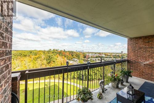 901 - 3501 Glen Erin Drive, Mississauga, ON - Outdoor With Balcony With Exterior