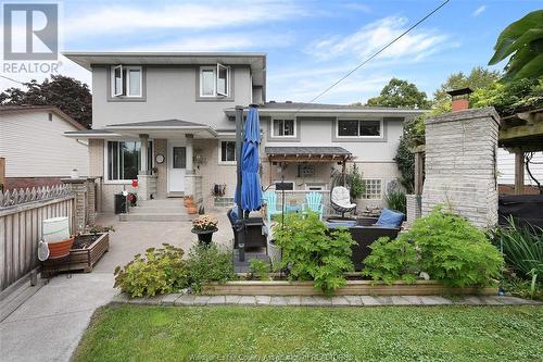 341 Genevieve Street, Windsor, ON - Outdoor With Deck Patio Veranda