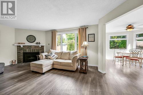 65 Highland Boulevard, Haldimand, ON - Indoor Photo Showing Living Room With Fireplace