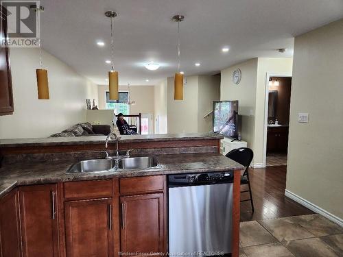 11833 Rockland, Windsor, ON - Indoor Photo Showing Kitchen With Double Sink