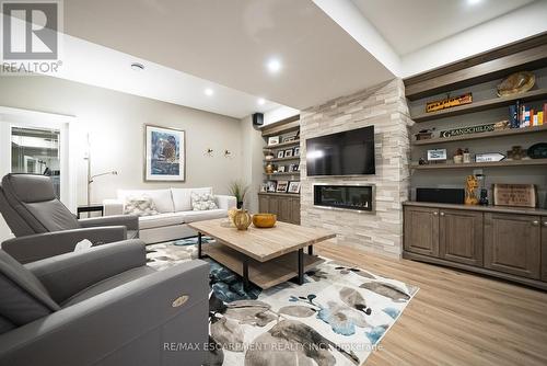 523 Blue Lake Road, Brant, ON - Indoor Photo Showing Living Room With Fireplace