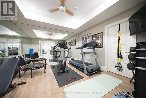 523 Blue Lake Road, Brant, ON - Indoor Photo Showing Gym Room