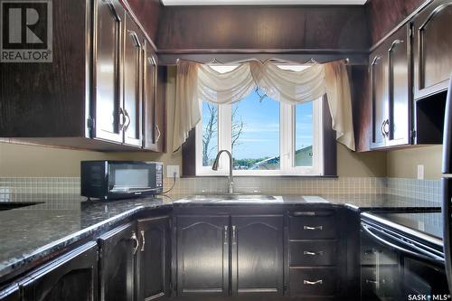 161 Mcmurchy Avenue, Regina, SK - Indoor Photo Showing Kitchen With Double Sink