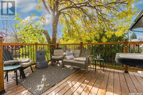 5823 Keffner Bay, Regina, SK - Outdoor With Deck Patio Veranda