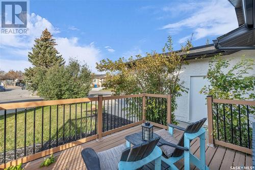 5823 Keffner Bay, Regina, SK - Outdoor With Deck Patio Veranda With Exterior