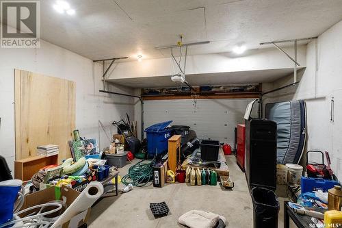 134 Herauf Street, Balgonie, SK - Indoor Photo Showing Garage