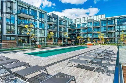 435 - 375 Sea Ray Avenue W, Innisfil, ON - Outdoor With In Ground Pool With Balcony