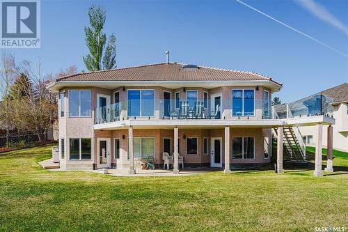 415 Braeside Bay, Saskatoon, SK - Outdoor With Deck Patio Veranda With Facade