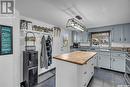 256 Woodland Avenue, Buena Vista, SK  - Indoor Photo Showing Kitchen With Double Sink 