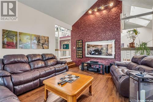 22 Chemin Bellevue Road, Battleford, SK - Indoor Photo Showing Living Room