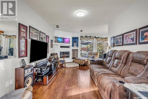 22 Chemin Bellevue Road, Battleford, SK - Indoor Photo Showing Living Room