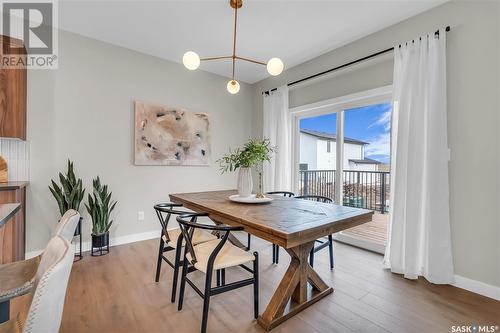 402 Aniskotaw Way, Saskatoon, SK - Indoor Photo Showing Dining Room