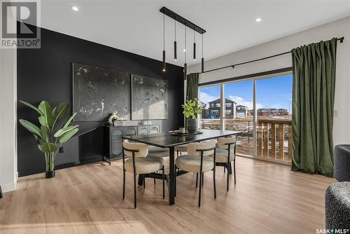 672 Pepper Bend, Saskatoon, SK - Indoor Photo Showing Dining Room