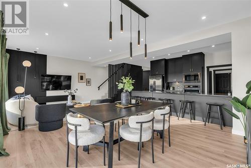 672 Pepper Bend, Saskatoon, SK - Indoor Photo Showing Dining Room