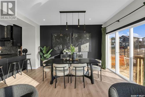 672 Pepper Bend, Saskatoon, SK - Indoor Photo Showing Dining Room