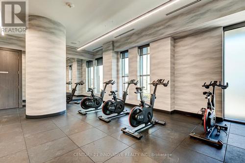 1209 - 2550 Simcoe Street N, Oshawa, ON - Indoor Photo Showing Gym Room