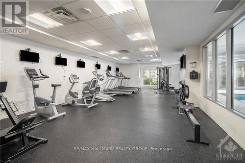 2706 - 195 Besserer Street, Ottawa, ON - Indoor Photo Showing Gym Room