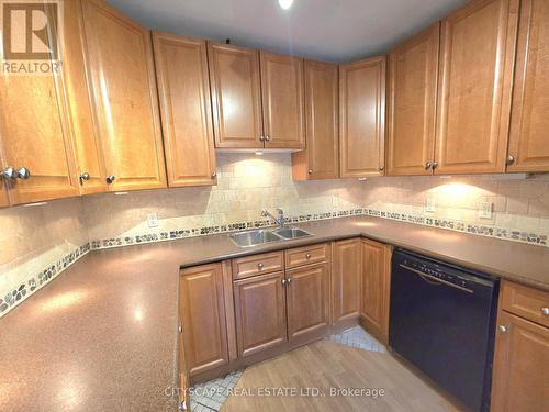 45 Fairholt Road, Hamilton, ON - Indoor Photo Showing Kitchen With Double Sink