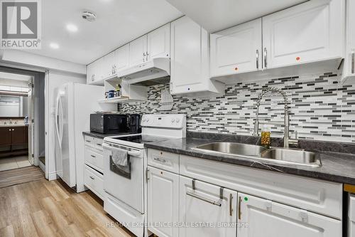 70 Gainsborough Road, Hamilton, ON - Indoor Photo Showing Kitchen With Double Sink