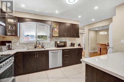 70 Gainsborough Road, Hamilton, ON - Indoor Photo Showing Kitchen With Double Sink