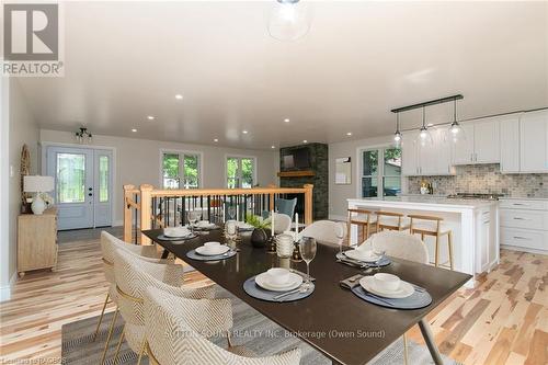 318743 Grey Road 1 Road, Georgian Bluffs, ON - Indoor Photo Showing Dining Room