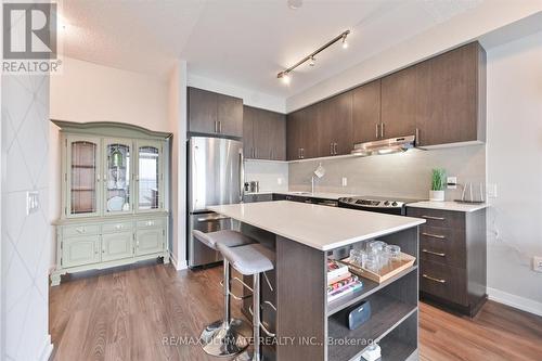 2108 - 2560 Eglinton Avenue W, Mississauga, ON - Indoor Photo Showing Kitchen With Stainless Steel Kitchen With Upgraded Kitchen