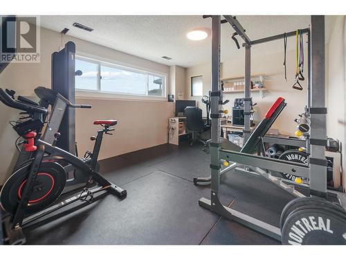 4258 Sage Mesa Drive, Penticton, BC - Indoor Photo Showing Gym Room