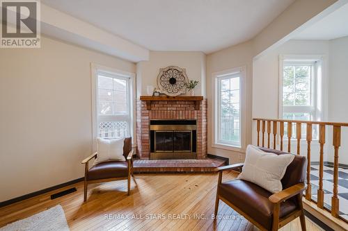 7 Conistan Road, Markham, ON - Indoor Photo Showing Living Room With Fireplace