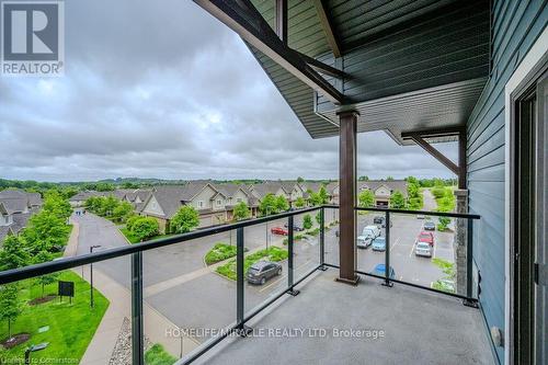 413 - 50 Bryan Court, Kitchener, ON - Outdoor With Balcony With View With Exterior