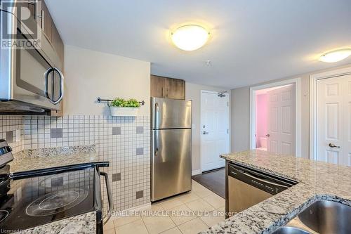 413 - 50 Bryan Court, Kitchener, ON - Indoor Photo Showing Kitchen