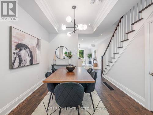 72 Curzon Street, Toronto, ON - Indoor Photo Showing Dining Room