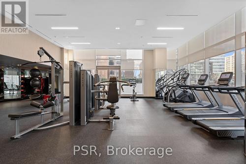 3509 - 101 Roehampton Avenue, Toronto, ON - Indoor Photo Showing Gym Room