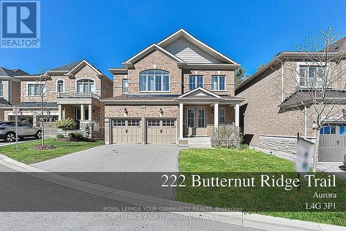 222 Butternut Ridge Trail, Aurora, ON - Outdoor With Facade