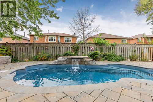 1177 Ewing Crescent, Mississauga, ON - Outdoor With In Ground Pool With Deck Patio Veranda With Backyard