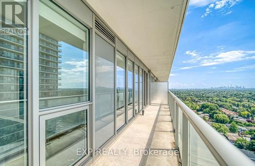 2106 - 117 Mcmahon Drive, Toronto, ON - Outdoor With Balcony With Exterior