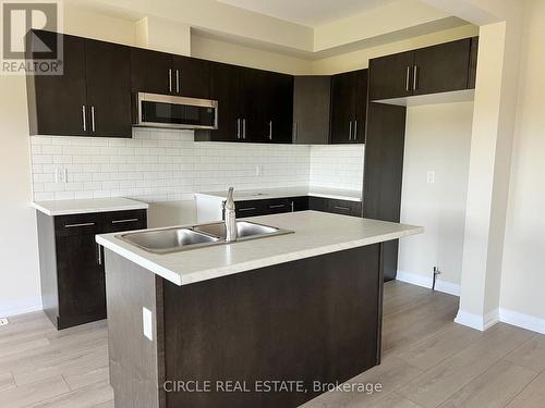 26 West Creek Court, Welland, ON - Indoor Photo Showing Kitchen With Double Sink