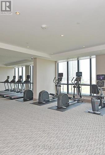 2309 - 3975 Grand Park Drive, Mississauga, ON - Indoor Photo Showing Gym Room