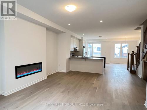 3082 William Cutmore Boulevard, Oakville, ON - Indoor Photo Showing Living Room With Fireplace