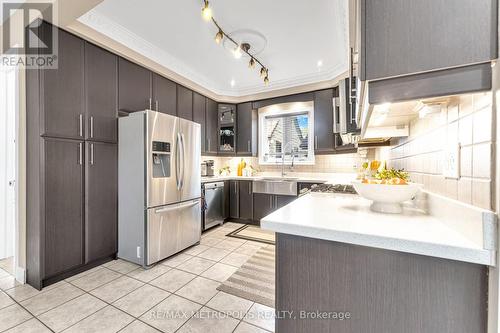 21 St Quentin Avenue, Toronto, ON - Indoor Photo Showing Kitchen With Stainless Steel Kitchen With Upgraded Kitchen