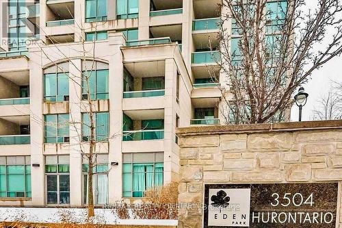 2101 - 3504 Hurontario Street, Mississauga, ON - Outdoor With Balcony With Facade