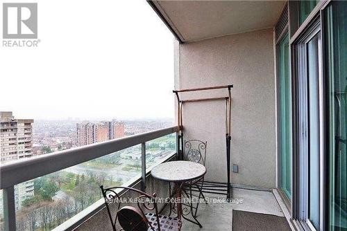 2101 - 3504 Hurontario Street, Mississauga, ON - Outdoor With Balcony With Exterior