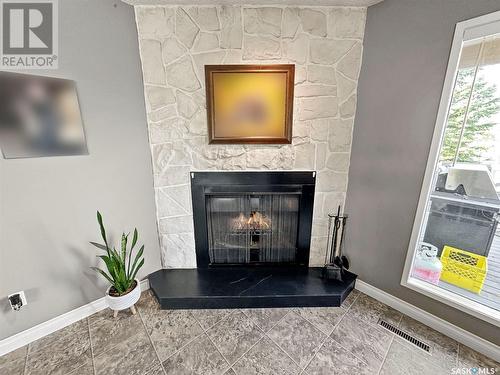 Nw City Limit Acreage, Swift Current Rm No. 137, SK - Indoor Photo Showing Living Room With Fireplace