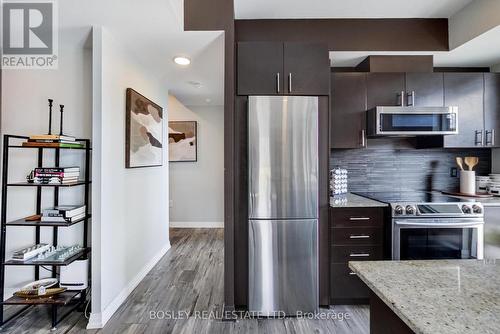 423 - 25 Cole Street, Toronto, ON - Indoor Photo Showing Kitchen With Upgraded Kitchen