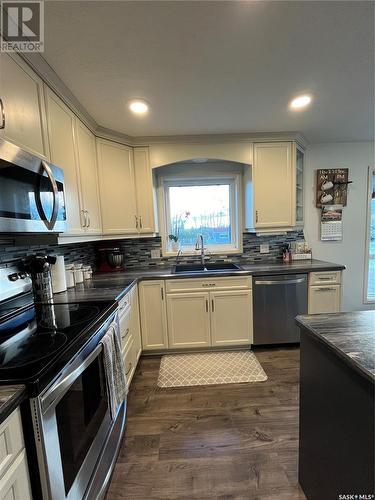 515 Forbes Street, Big River, SK - Indoor Photo Showing Kitchen With Double Sink