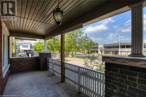 702 Queen Street S, Kitchener, ON - Outdoor With Deck Patio Veranda With Exterior