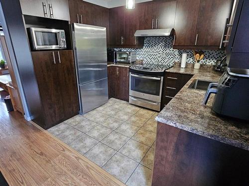 Cuisine - 539 Rue Marguerite, Saint-Lin/Laurentides, QC - Indoor Photo Showing Kitchen With Double Sink