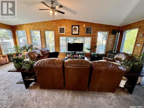 64 Clarewood Crescent, Yorkton, SK - Indoor Photo Showing Living Room With Fireplace