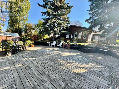 64 Clarewood Crescent, Yorkton, SK - Outdoor With Deck Patio Veranda