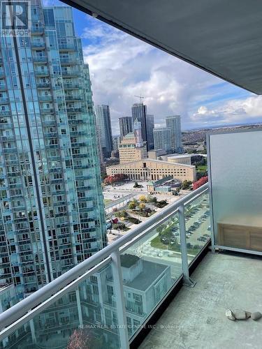 2512 - 223 Webb Drive, Mississauga, ON - Outdoor With Balcony With View